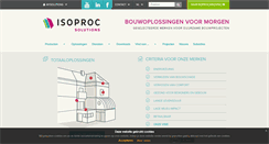 Desktop Screenshot of isoproc.be